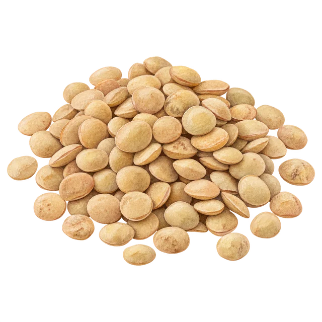 Illustration de lentille blonde sèche